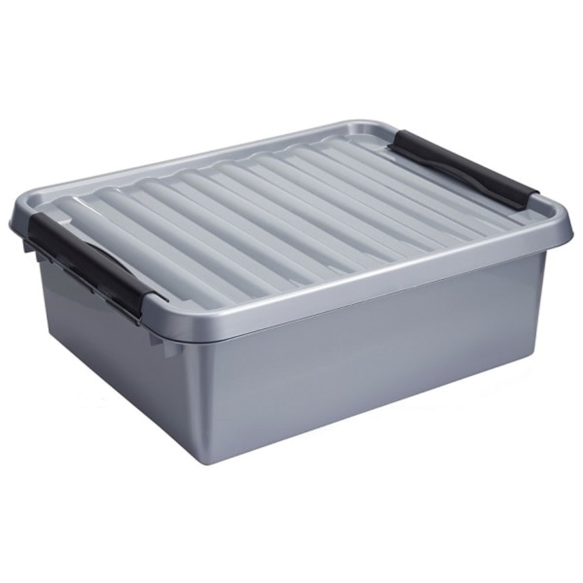  SUNWARE  Boite plastique opaque avec couvercle 25L  BOITE & BAC, boite plastique RANGESTOCK