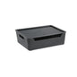  CEP  Boîte plastique recyclé Bella  9,15L --- Par lot de 6 boites  BOITE & BAC, Boite & bac en plastique recyclé RANGESTOCK