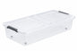  KEEEPER  Boite de rangement sous lit en plastique transparent 33L  33L, bac avec roulette, bac rangement sous lit, BOITE & BAC, boite de rangement dessous lit, boite de rangement sous lit, boite plastique, boite plastique avec roulette, boite plastique plate, boite plastique rangement sous lit RANGESTOCK
