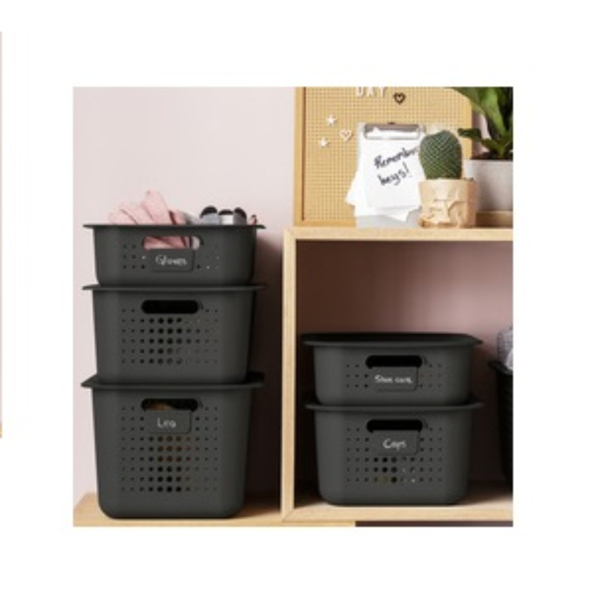  SMARTSTORE  Boite de rangement en plastique recyclé 10L  BOITE & BAC, Boite & bac en plastique recyclé RANGESTOCK