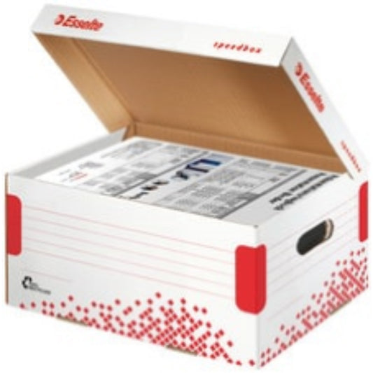  ESSELTE  Conteneur archives à couvercle  BOITE & BAC, boite archive carton RANGESTOCK