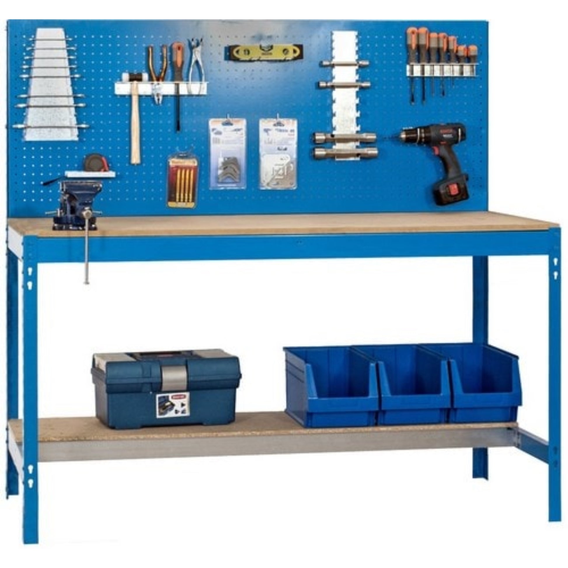  SIMON RACK  Etabli atelier avec panneau porte outils  ETABLI, Etabli atelier RANGESTOCK