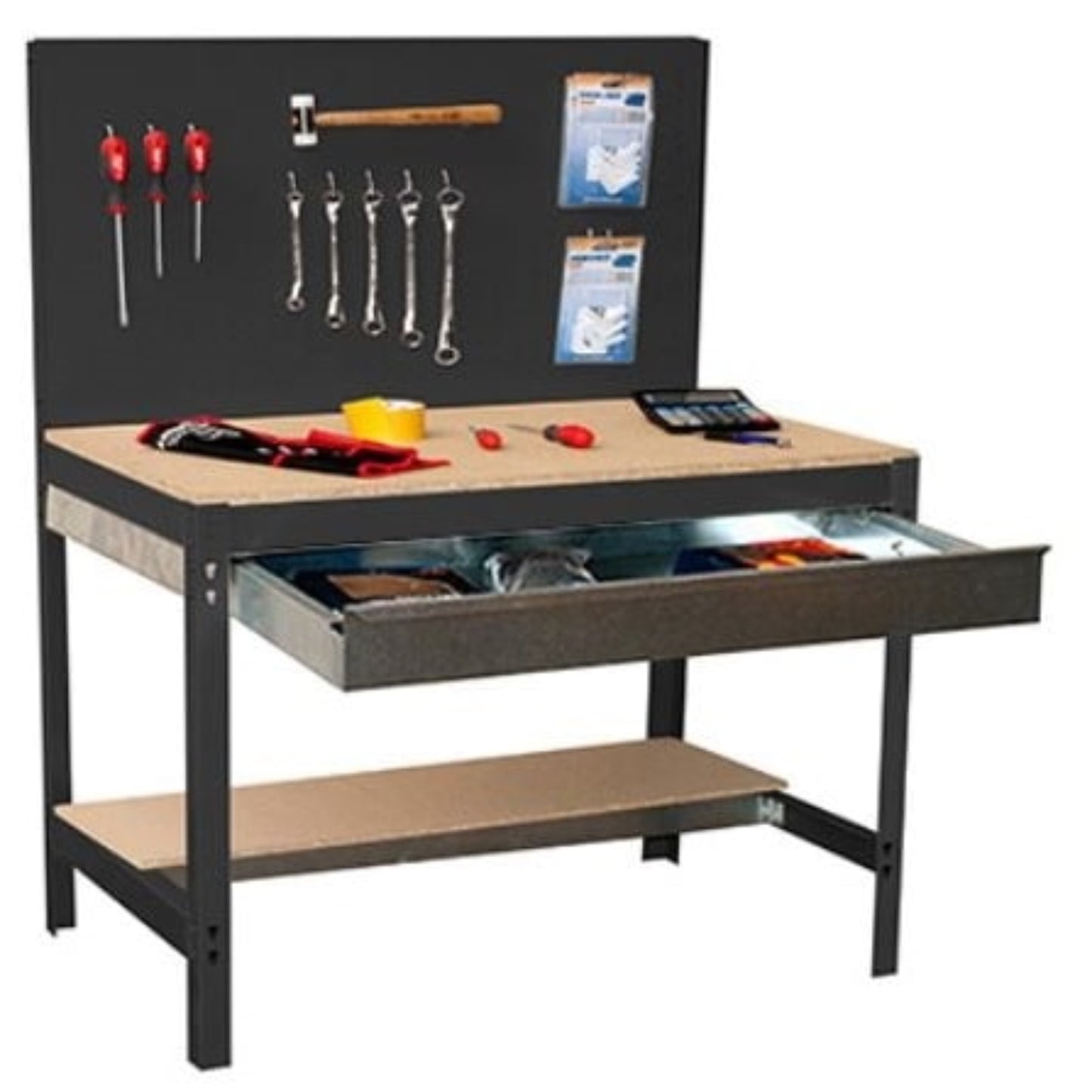  SIMON RACK  Etabli atelier avec panneau outils et tiroir  ETABLI, Etabli atelier RANGESTOCK