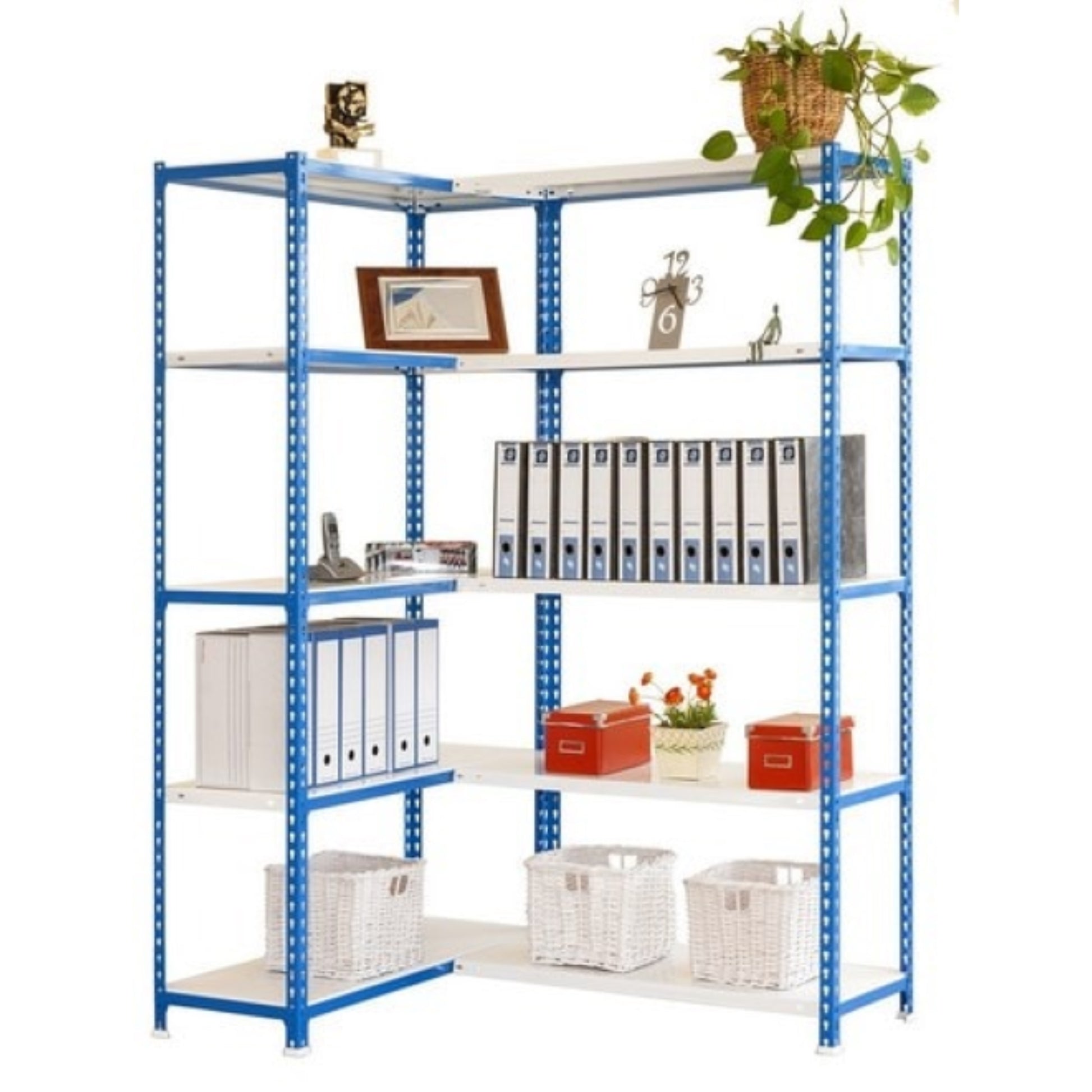  SIMON RACK  Etagère de rangement métal en angle  ETAGERE, Etagère métallique RANGESTOCK