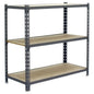  SIMON RACK  Etagère basse bois/métal 1000x900x400mm  ETAGERE, Etagère basse bois  métal RANGESTOCK