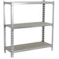  SIMON RACK  Etagère basse bois/métal 900x800x400mm  ETAGERE, Etagère basse bois  métal RANGESTOCK