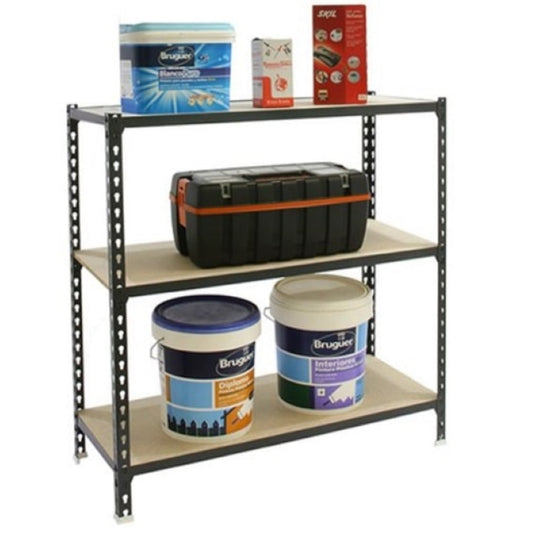  SIMON RACK  Etagère basse bois/métal 900x900x500mm  ETAGERE, Etagère basse bois  métal RANGESTOCK