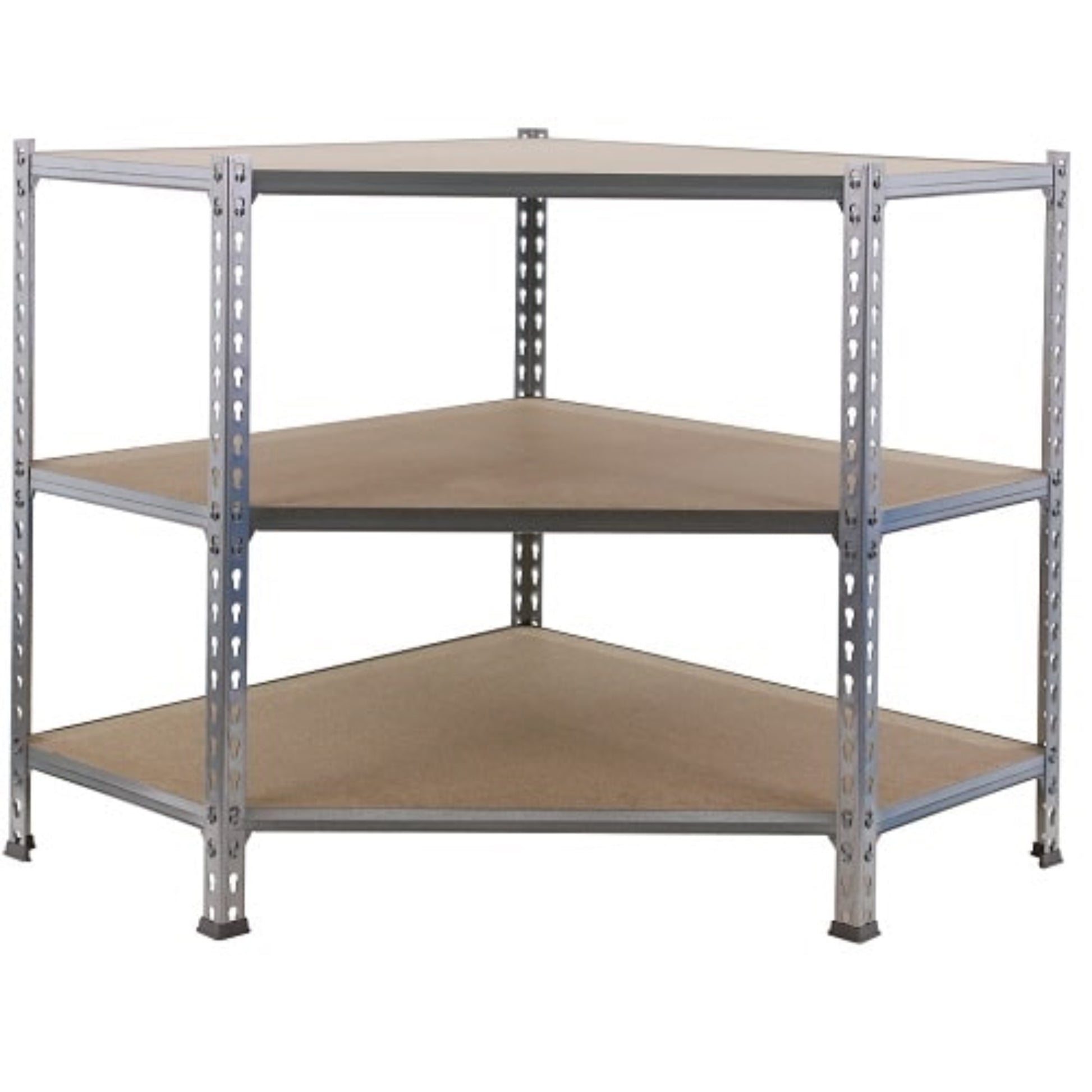  SIMON RACK  Etagère basse bois/métal d'angle 900x900mm  ETAGERE, Etagère basse bois  métal RANGESTOCK