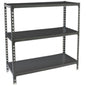  SIMON RACK  Etagère basse métal 900x800x300mm  ETAGERE, Etagère basse métallique RANGESTOCK