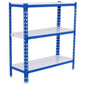  SIMON RACK  Etagère basse métal 900x800x300mm  ETAGERE, Etagère basse métallique RANGESTOCK