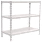 SIMON RACK  Etagère basse métal 900x800x400mm  ETAGERE, Etagère basse métallique RANGESTOCK