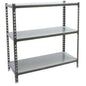  SIMON RACK  Etagère basse métal 900x900x500mm  ETAGERE, Etagère basse métallique RANGESTOCK