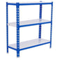  SIMON RACK  Etagère basse métal 900x900x500mm  ETAGERE, Etagère basse métallique RANGESTOCK