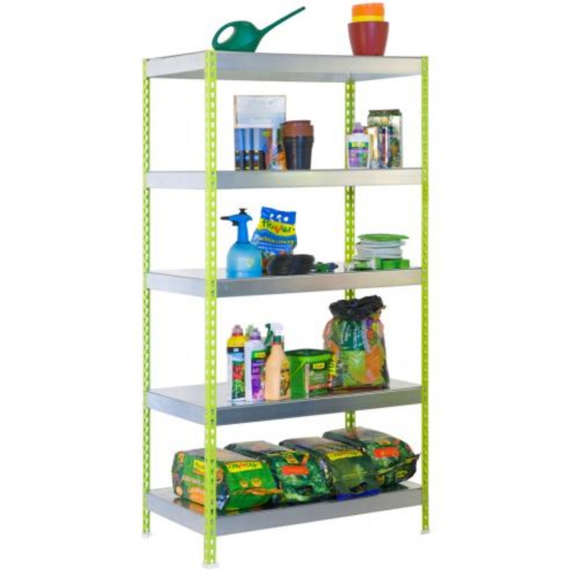  SIMON RACK  Etagère pour extérieur en métal 200x100x45cm  ETAGERE, Etagère extérieure RANGESTOCK