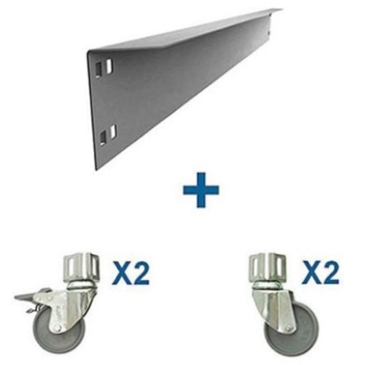  SIMON RACK  Lot 4 roulettes + barre de renforcement pour établi  Accessoires pour établi, ETABLI RANGESTOCK