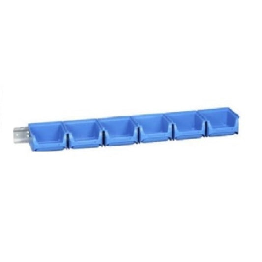  ALLIT  Lot de 6 bacs à bec taille 1 + rail  support  Bac à bec, BOITE & BAC RANGESTOCK