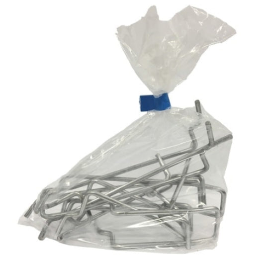  SIMON RACK  Lot de 8 crochets doubles métallique pour panneau porte outils  Accessoires pour établi, ETABLI RANGESTOCK