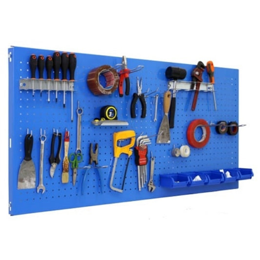  SIMON RACK  Panneau outils métallique + 22 crochets + 8 accessoires  Accessoires pour établi, ETABLI RANGESTOCK