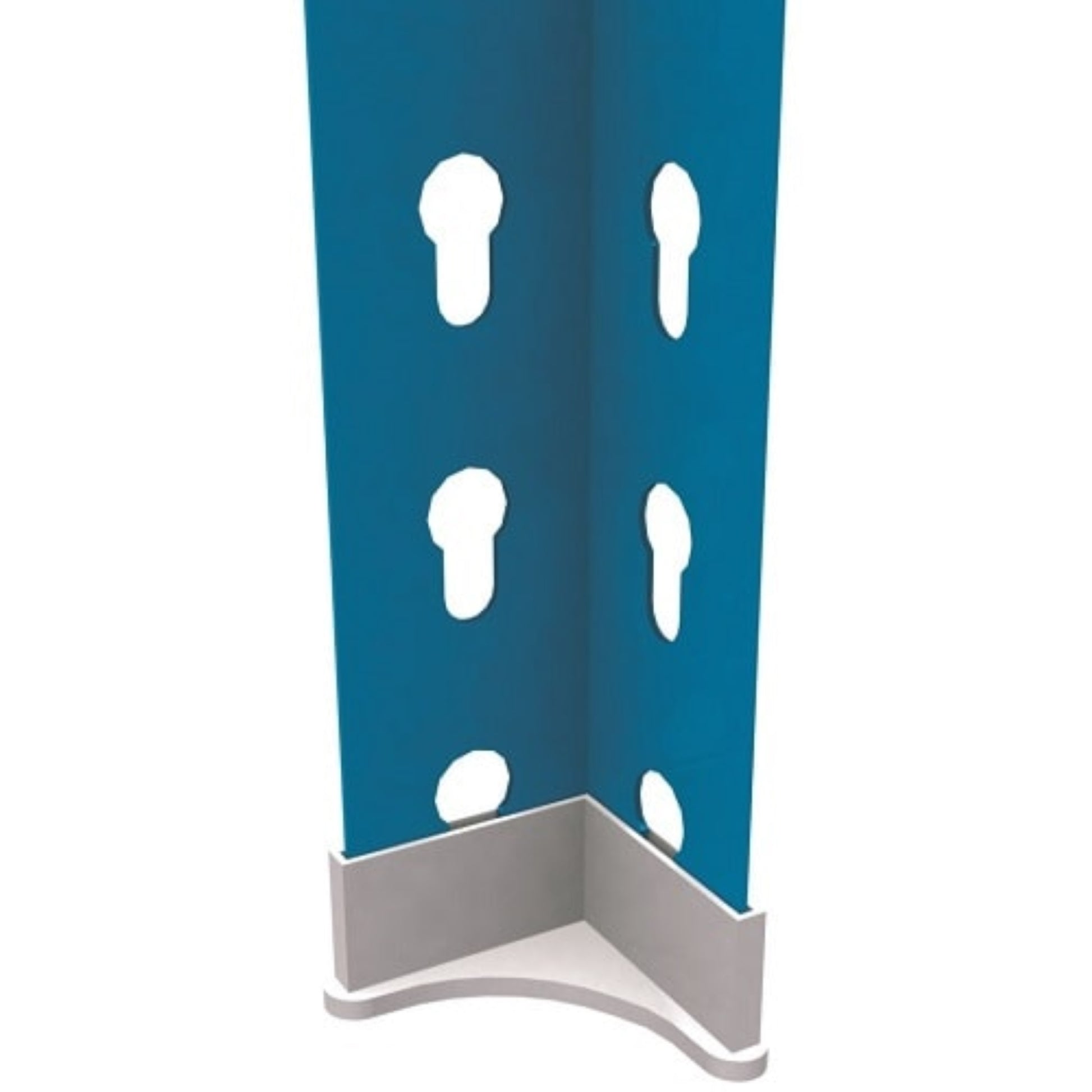  SIMON RACK  Lot de 4 pieds plastique pour rayonnage  Accessoires pour rayonnage, RAYONNAGE RANGESTOCK