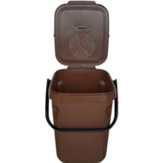  CEP  Poubelle plastique recyclé "Organic Green" pour déchets organiques 10L  Poubelle plastique, SERVICES GENERAUX RANGESTOCK
