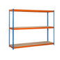  SIMON RACK  Rayonnage bois/métal 1500x1500mm 3 niveaux  RAYONNAGE, Rayonnage bois / métal Simonforte RANGESTOCK