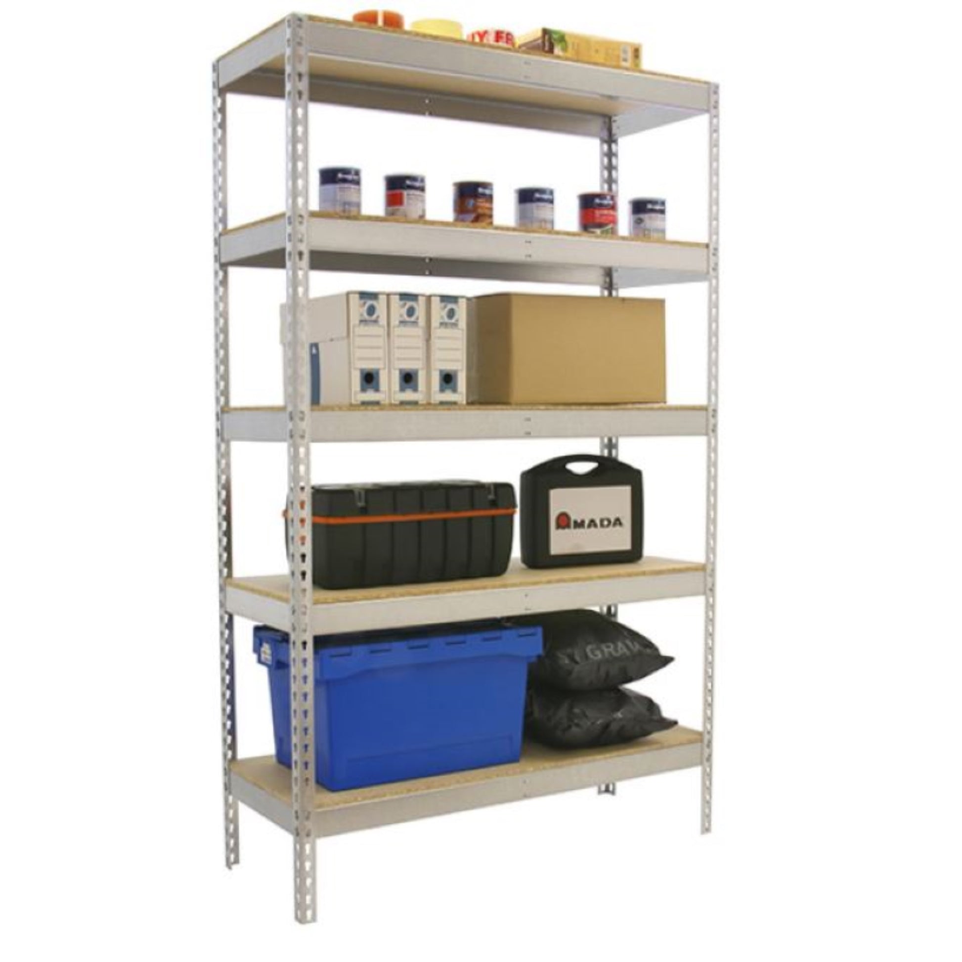  SIMON RACK  Rayonnage bois/métal 2500x1500mm 5 niveaux  RAYONNAGE, Rayonnage bois / métal Simonforte RANGESTOCK