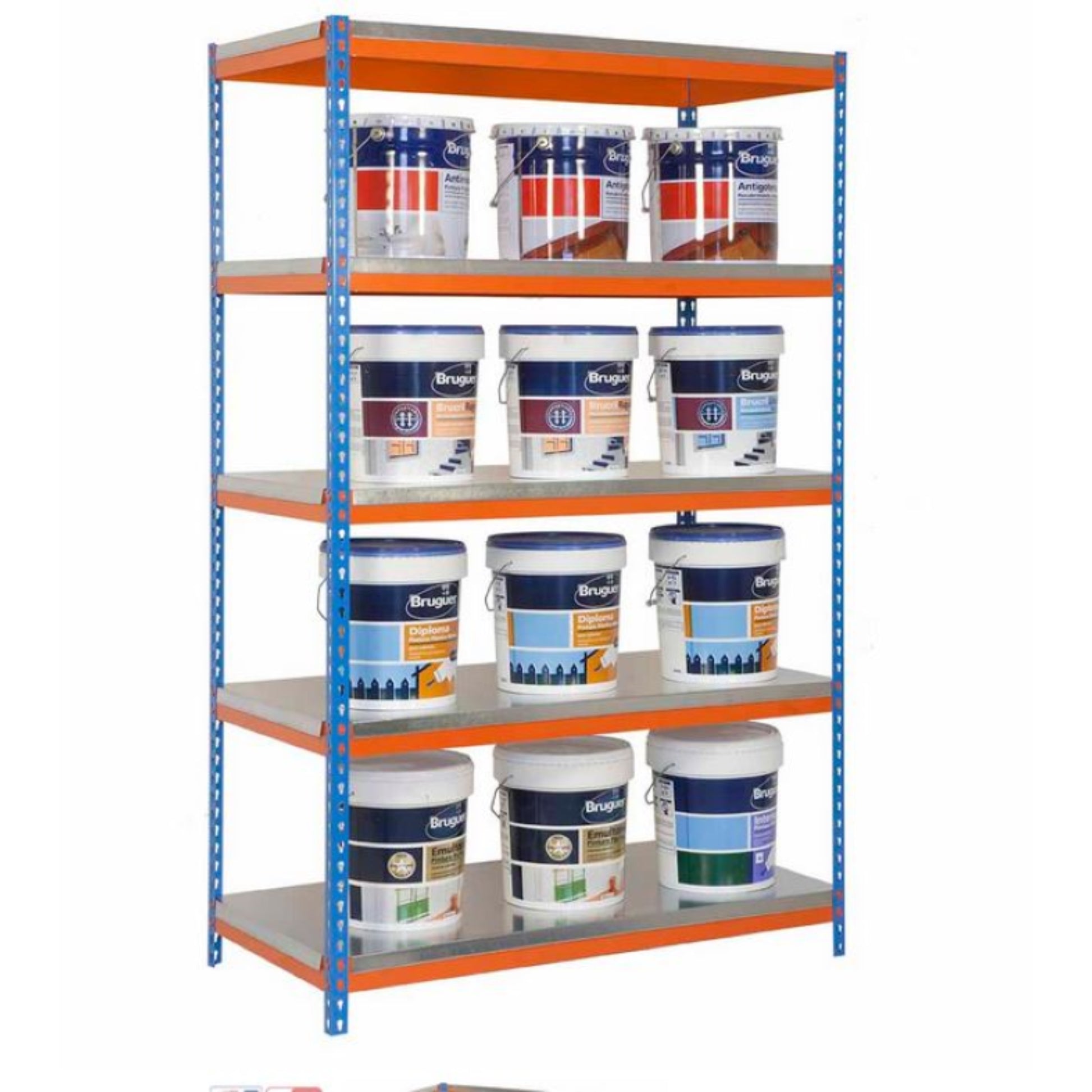  SIMON RACK  Rayonnage métallique 2000x1000mm 5 niveaux  RAYONNAGE, Rayonnage Bricoforte RANGESTOCK