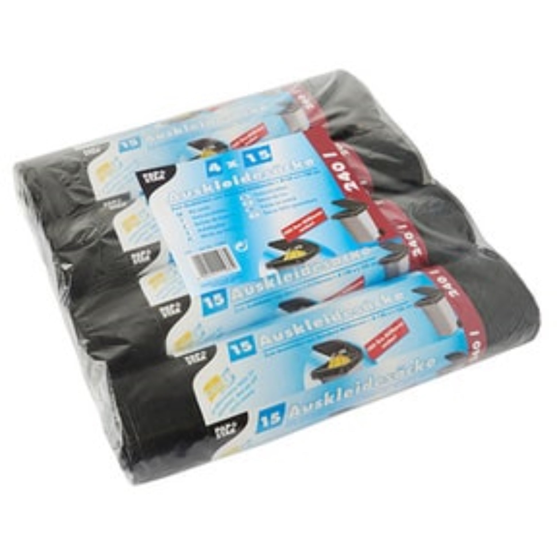  PAPSTAR  Sac poubelle noir pour conteneurs 120L & 240L (lot 4)  Sac poubelle, SERVICES GENERAUX RANGESTOCK