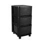  EDA  Tour de rangement plastique 3 tiroirs  BOITE & BAC, Tour de rangement plastique RANGESTOCK