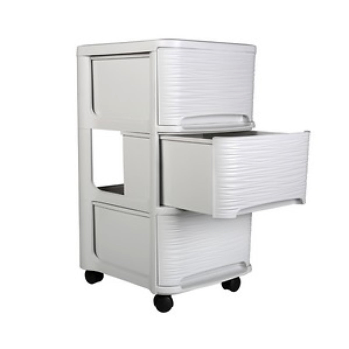  EDA  Tour de rangement plastique 3 tiroirs  BOITE & BAC, Module de classement 3 tiroirs A4, Module de rangement plastique blanc, Tour de rangement plastique, Tour de rangement plastique PP noir RANGESTOCK