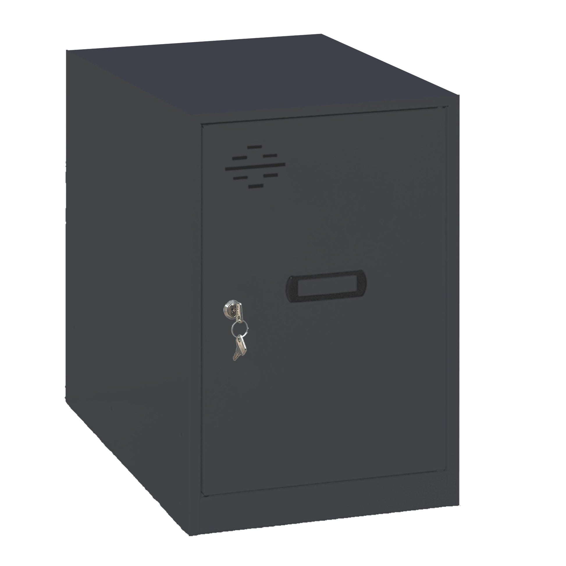  SIMON RACK  Vestiaire casier métal anthracite en kit  -  (H)475 x (L)300 x (P)500mm  VESTIAIRE, Vestiaire casier en kit RANGESTOCK