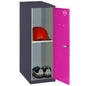  SIMON RACK  Vestiaire casier métal anthracite + tablette en kit  - (H)915 x (L)300 x (P)500mm  VESTIAIRE, Vestiaire casier en kit RANGESTOCK