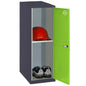  SIMON RACK  Vestiaire casier métal anthracite + tablette en kit  - (H)915 x (L)300 x (P)500mm  VESTIAIRE, Vestiaire casier en kit RANGESTOCK