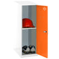  SIMON RACK  Vestiaire casier métal blanc + tablette en kit  - (H)915 x (L)300 x (P)500mm  VESTIAIRE, Vestiaire casier en kit RANGESTOCK