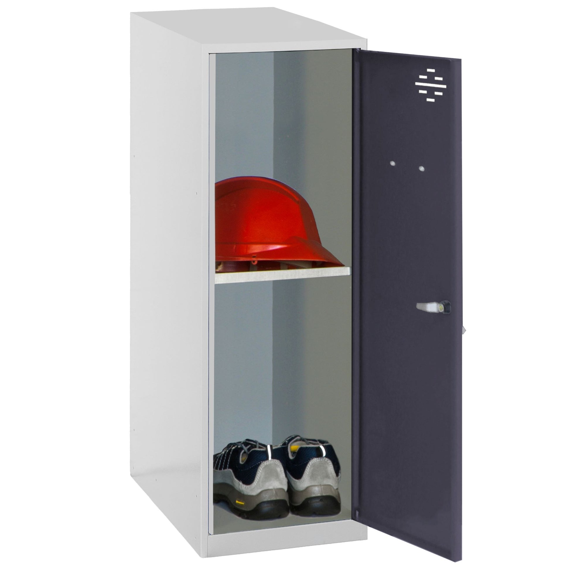  SIMON RACK  Vestiaire casier métal gris + tablette en kit  - (H)915 x (L)300 x (P)500mm  VESTIAIRE, Vestiaire casier en kit RANGESTOCK