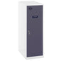  SIMON RACK  Vestiaire casier métal blanc + tringle en kit  - (H)915 x (L)300 x (P)500mm  VESTIAIRE, Vestiaire casier en kit RANGESTOCK