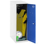  SIMON RACK  Vestiaire casier métal blanc + tringle en kit  - (H)915 x (L)300 x (P)500mm  VESTIAIRE, Vestiaire casier en kit RANGESTOCK