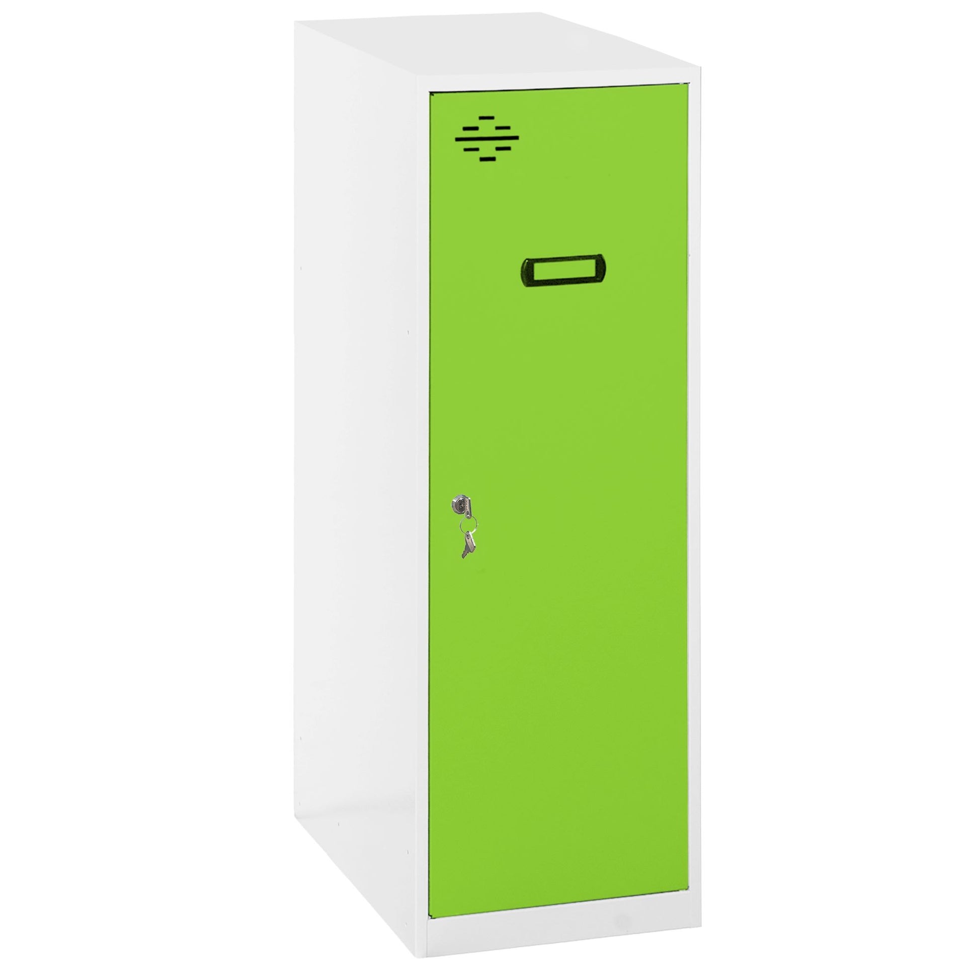  SIMON RACK  Vestiaire casier métal blanc + tringle en kit  - (H)915 x (L)300 x (P)500mm  VESTIAIRE, Vestiaire casier en kit RANGESTOCK