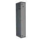  SIMON RACK  Vestiaire industrie salissante 1 porte / 1 colonne module suivant en kit (H)1800x(L)500x(l)500mm  VESTIAIRE, Vestiaire industrie salissante en kit RANGESTOCK