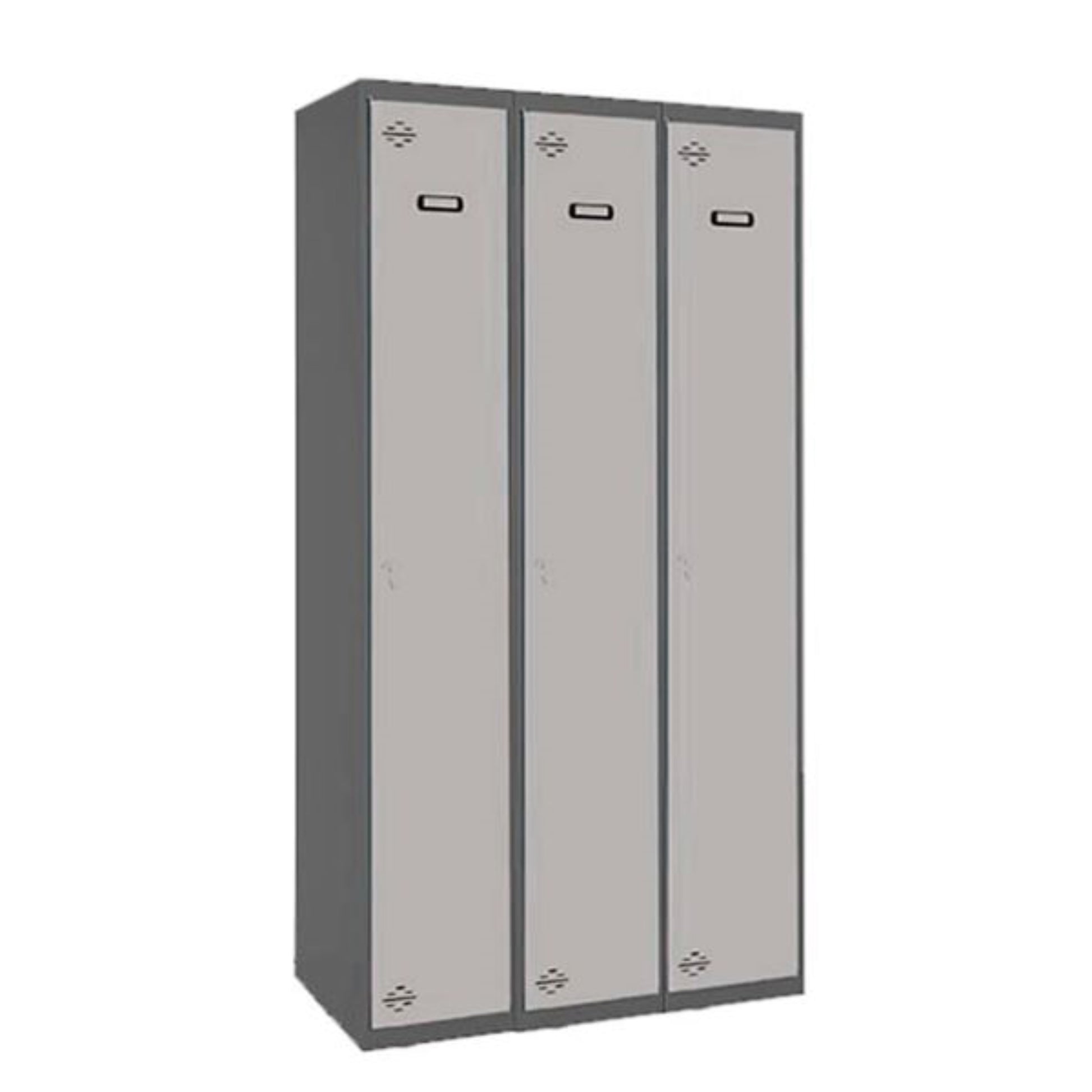  SIMON RACK  Vestiaire industrie propre 3 portes / 3 colonnes en kit  VESTIAIRE, Vestiaire industrie propre en kit RANGESTOCK