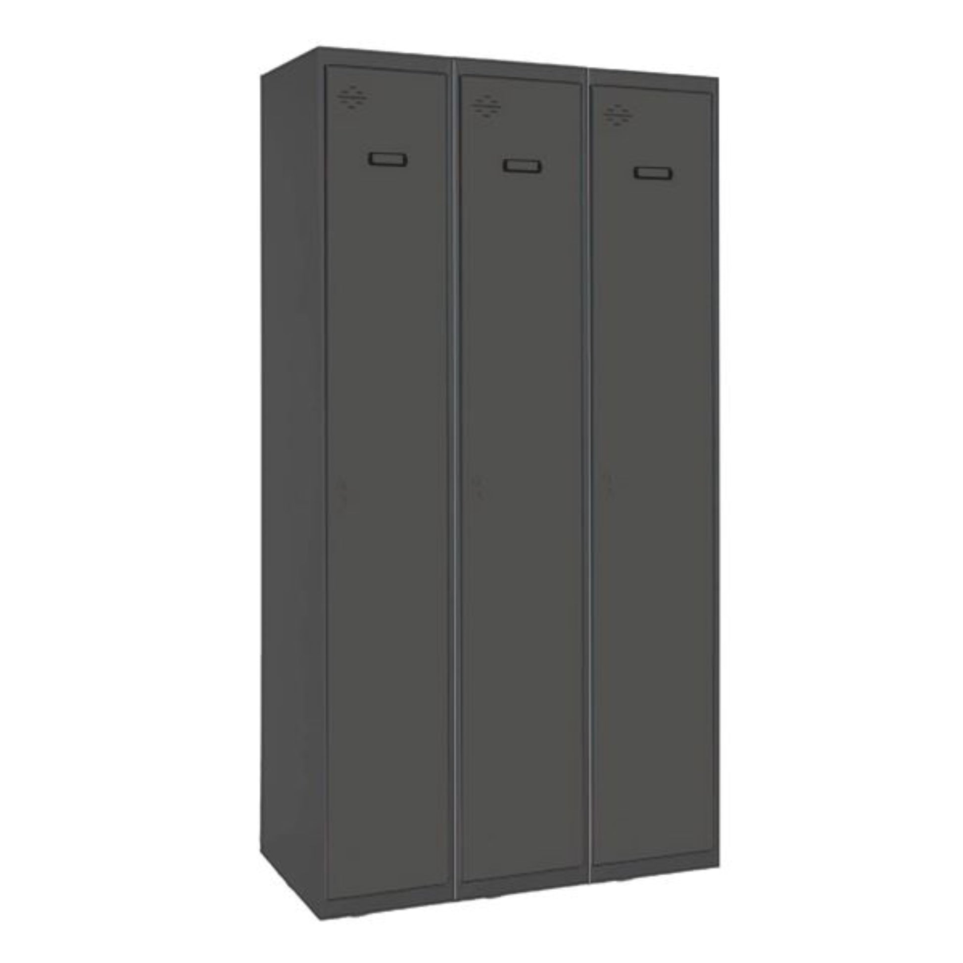  SIMON RACK  Vestiaire industrie propre 3 portes / 3 colonnes en kit  VESTIAIRE, Vestiaire industrie propre en kit RANGESTOCK