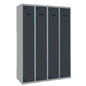  SIMON RACK  Vestiaire industrie propre métal 4 portes  VESTIAIRE, Vestiaire industrie propre monobloc RANGESTOCK