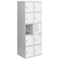  SIMON RACK  Vestiaire industriel 10 cases / 2 colonnes  VESTIAIRE, Vestiaire industriel 5 cases monobloc RANGESTOCK