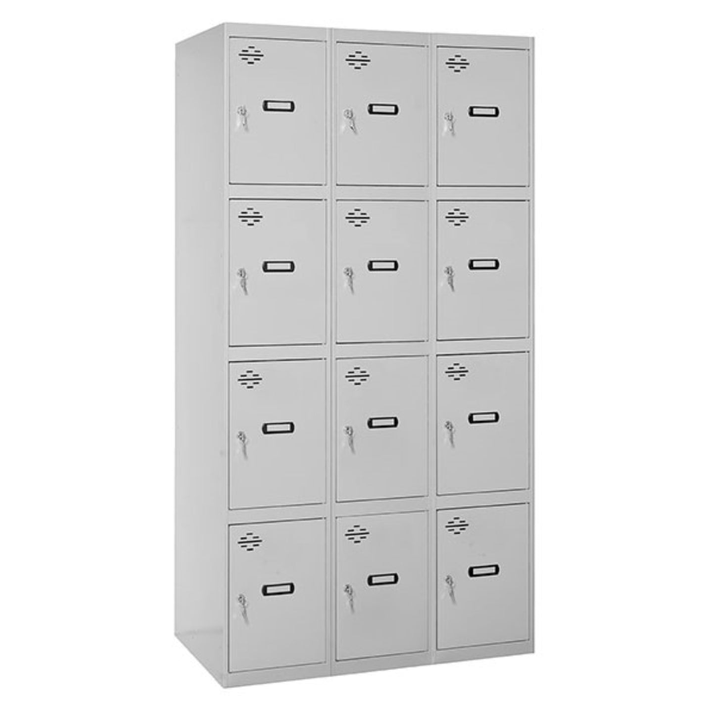  SIMON RACK  Vestiaire industriel 12  cases / 3 colonnes en kit  VESTIAIRE, Vestiaire industriel 4 cases en kit RANGESTOCK