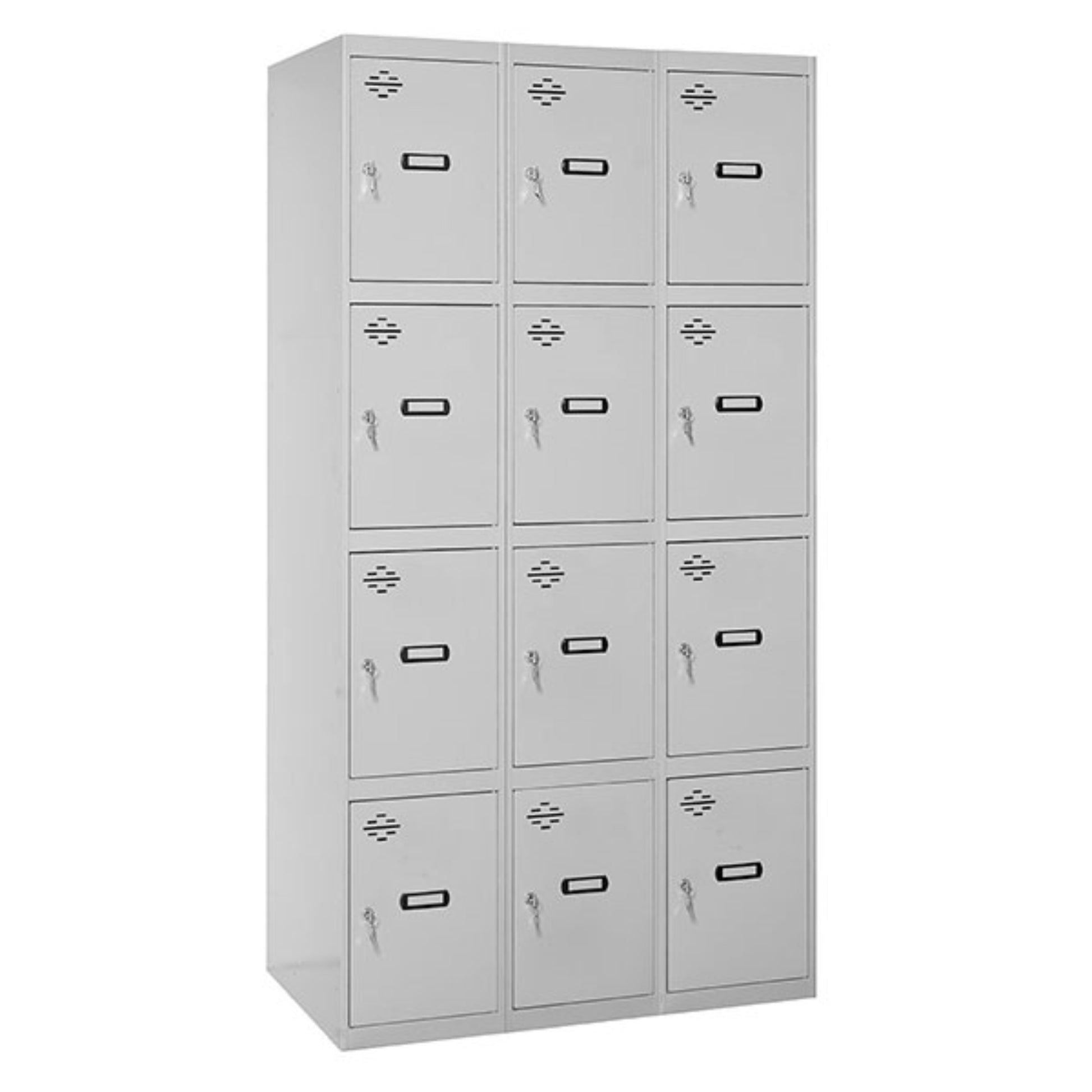  SIMON RACK  Vestiaire industriel 12  cases / 3 colonnes en kit  VESTIAIRE, Vestiaire industriel 4 cases en kit RANGESTOCK