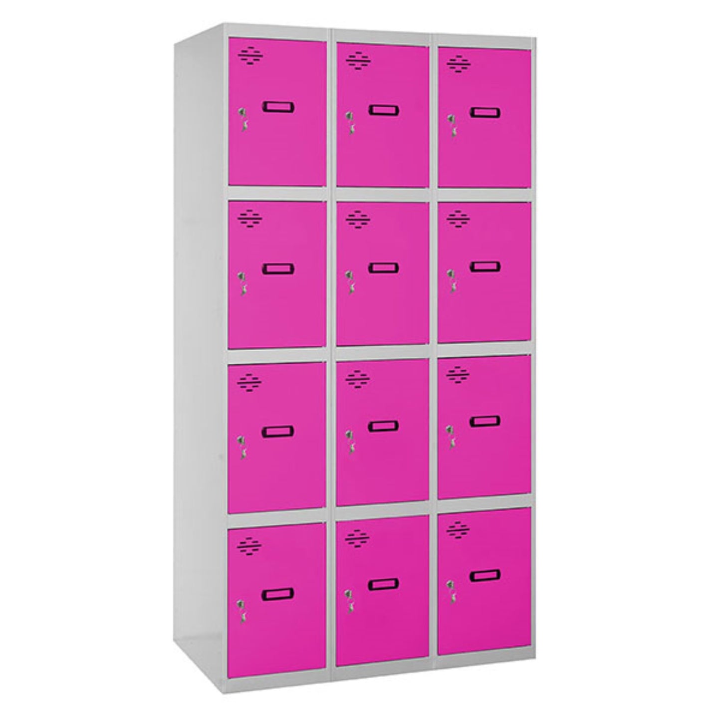  SIMON RACK  Vestiaire industriel 12  cases / 3 colonnes en kit  VESTIAIRE, Vestiaire industriel 4 cases en kit RANGESTOCK