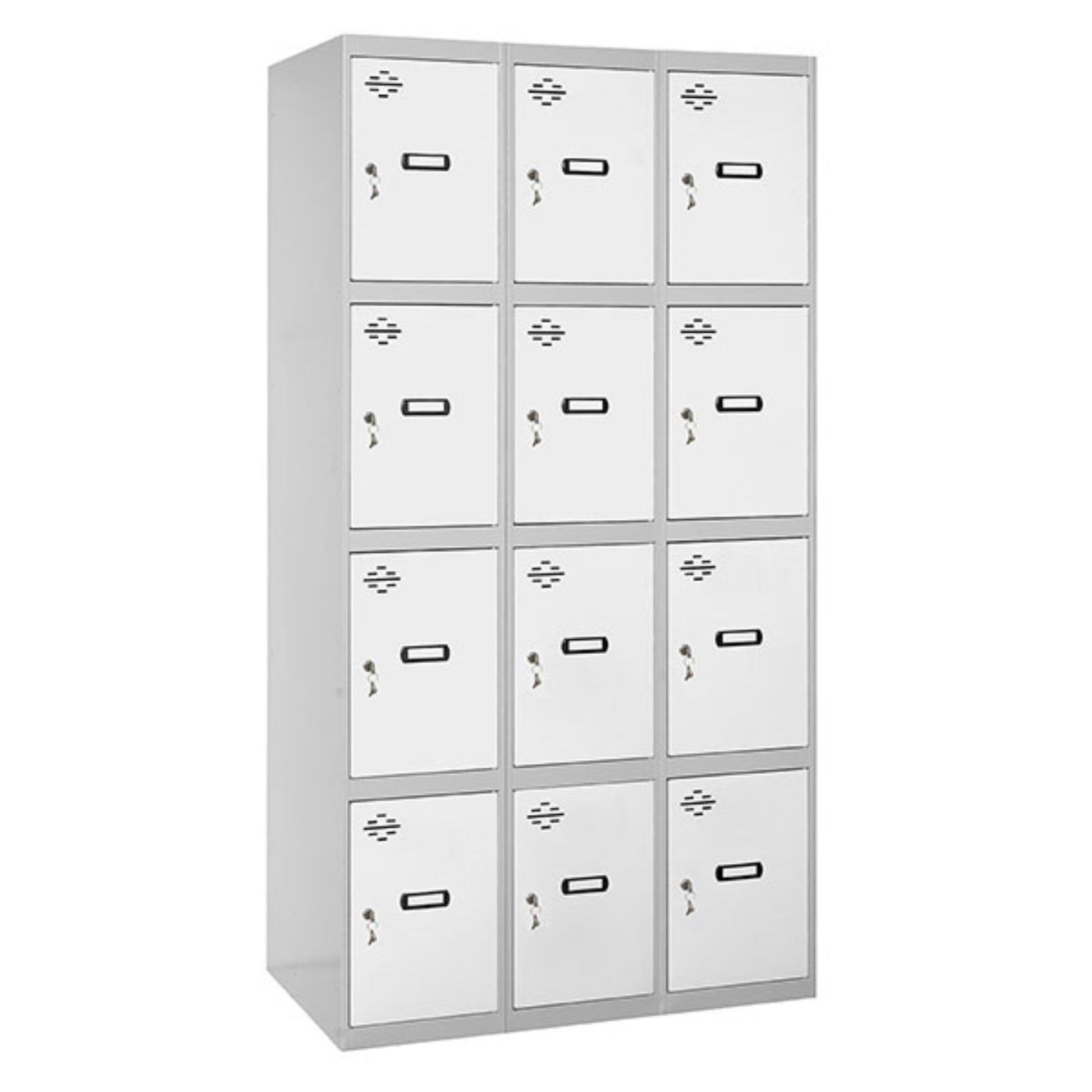  SIMON RACK  Vestiaire industriel 12  cases / 3 colonnes en kit  VESTIAIRE, Vestiaire industriel 4 cases en kit RANGESTOCK