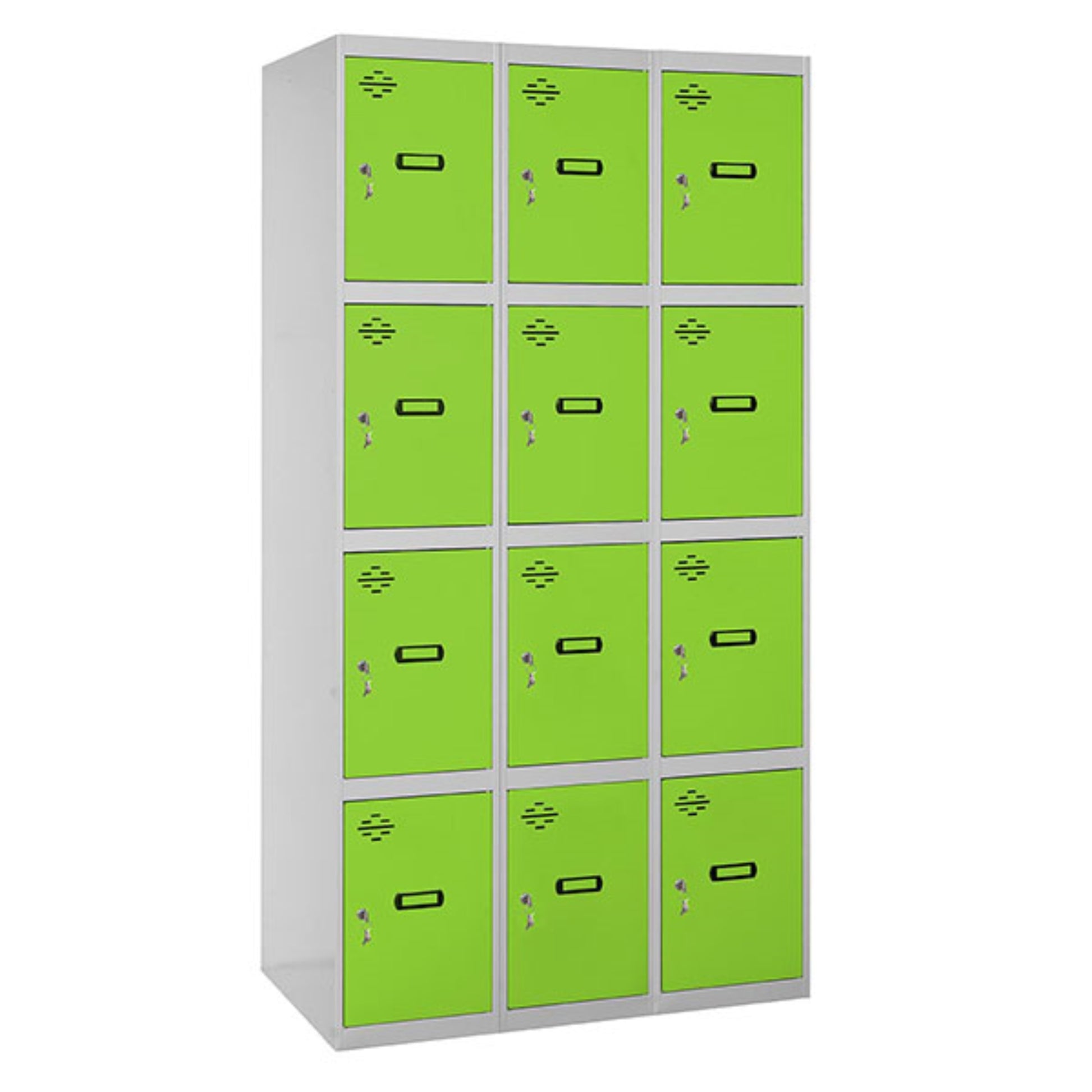  SIMON RACK  Vestiaire industriel 12  cases / 3 colonnes en kit  VESTIAIRE, Vestiaire industriel 4 cases en kit RANGESTOCK