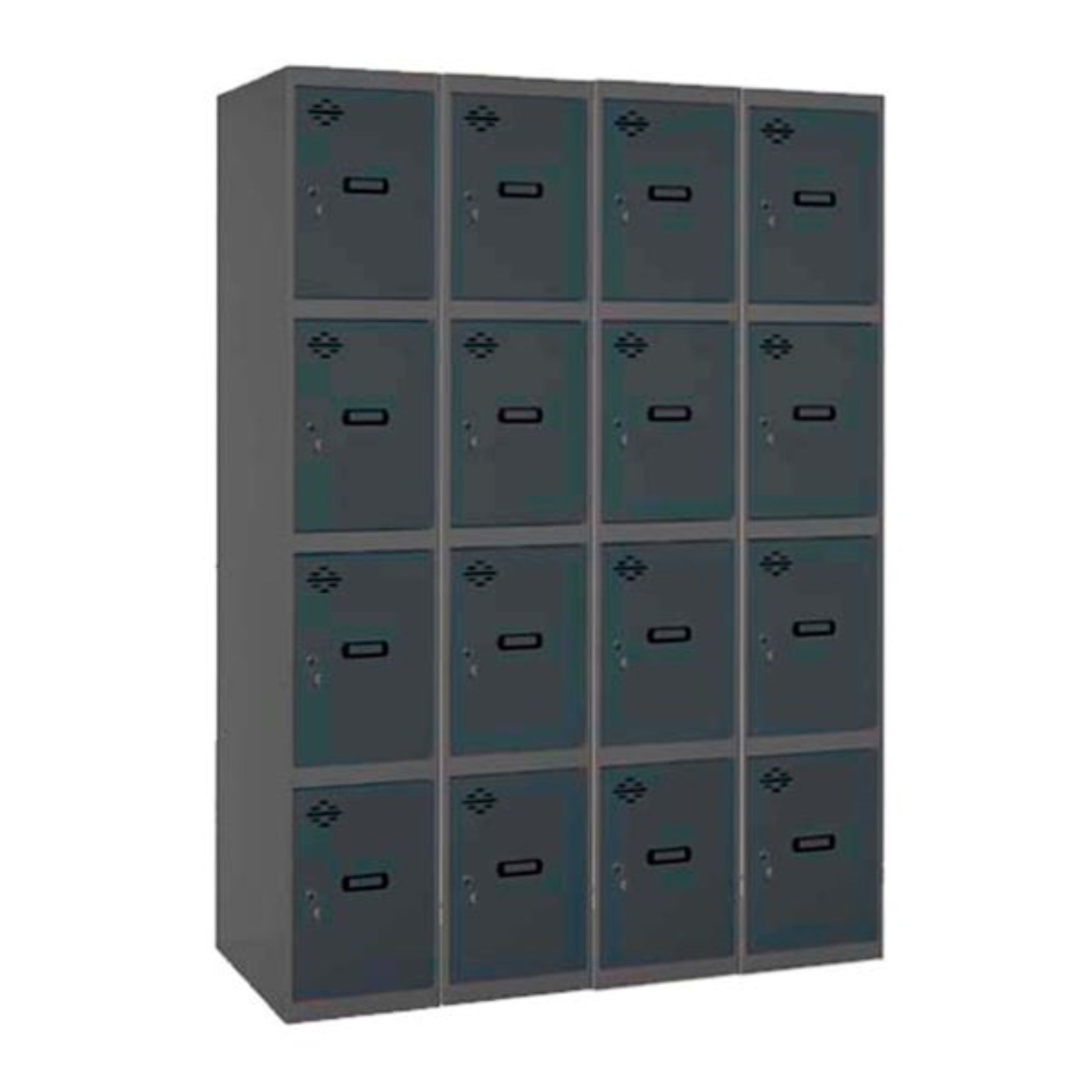  SIMON RACK  Vestiaire industriel 16  cases / 4 colonnes en kit  VESTIAIRE, Vestiaire industriel 4 cases en kit RANGESTOCK