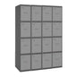  SIMON RACK  Vestiaire industriel 16  cases / 4 colonnes en kit  VESTIAIRE, Vestiaire industriel 4 cases en kit RANGESTOCK